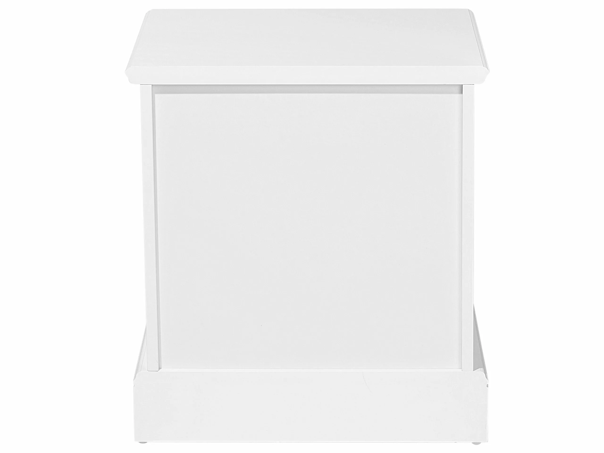 Beliani Mesa De Noche Blanca 48 X 43 Cm GILBERT 8 Beliani Mesa De Noche Blanca 48 X 43 Cm GILBERT - Imagen 6