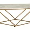 Beliani Mesa De Centro Beige/dorado 80 X 80 Cm MALIBU -Mesas comercio undef src sa picid 710840 type whitesh image