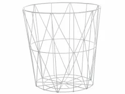 Beliani Mesa De Centro Blanco/madera Clara ⌀ 40 Cm LANARK 14 Beliani Mesa De Centro Blanco/madera Clara ⌀ 40 Cm LANARK -Mesas comercio undef src sa picid 721391 type whitesh image