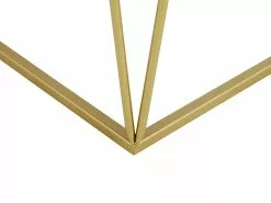 Beliani Conjunto De 2 Mesas De Centro De Vidrio Dorado SIERRA -Mesas comercio undef src sa picid 725406 type whitesh image