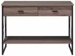 Beliani Consola Madera Oscura/gris Pardo 107 X 46 Cm AYDEN 17 Beliani Consola Madera Oscura/gris Pardo 107 X 46 Cm AYDEN -Mesas comercio undef src sa picid 729725 type whitesh image