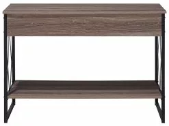 Beliani Consola Madera Oscura/gris Pardo 107 X 46 Cm AYDEN 20 Beliani Consola Madera Oscura/gris Pardo 107 X 46 Cm AYDEN -Mesas comercio undef src sa picid 729728 type whitesh image