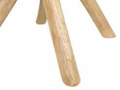 Beliani Mesa Auxiliar De Madera De Teca Clara ⌀ 50 Cm THORSBY 14 Beliani Mesa Auxiliar De Madera De Teca Clara ⌀ 50 Cm THORSBY -Mesas comercio undef src sa picid 737095 type whitesh image 1