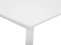 Beliani Mesa De Comedor Extensible Blanco/madera Clara 160/200 X 90 Cm KALUNA -Mesas comercio undef src sa picid 757683 type whitesh image