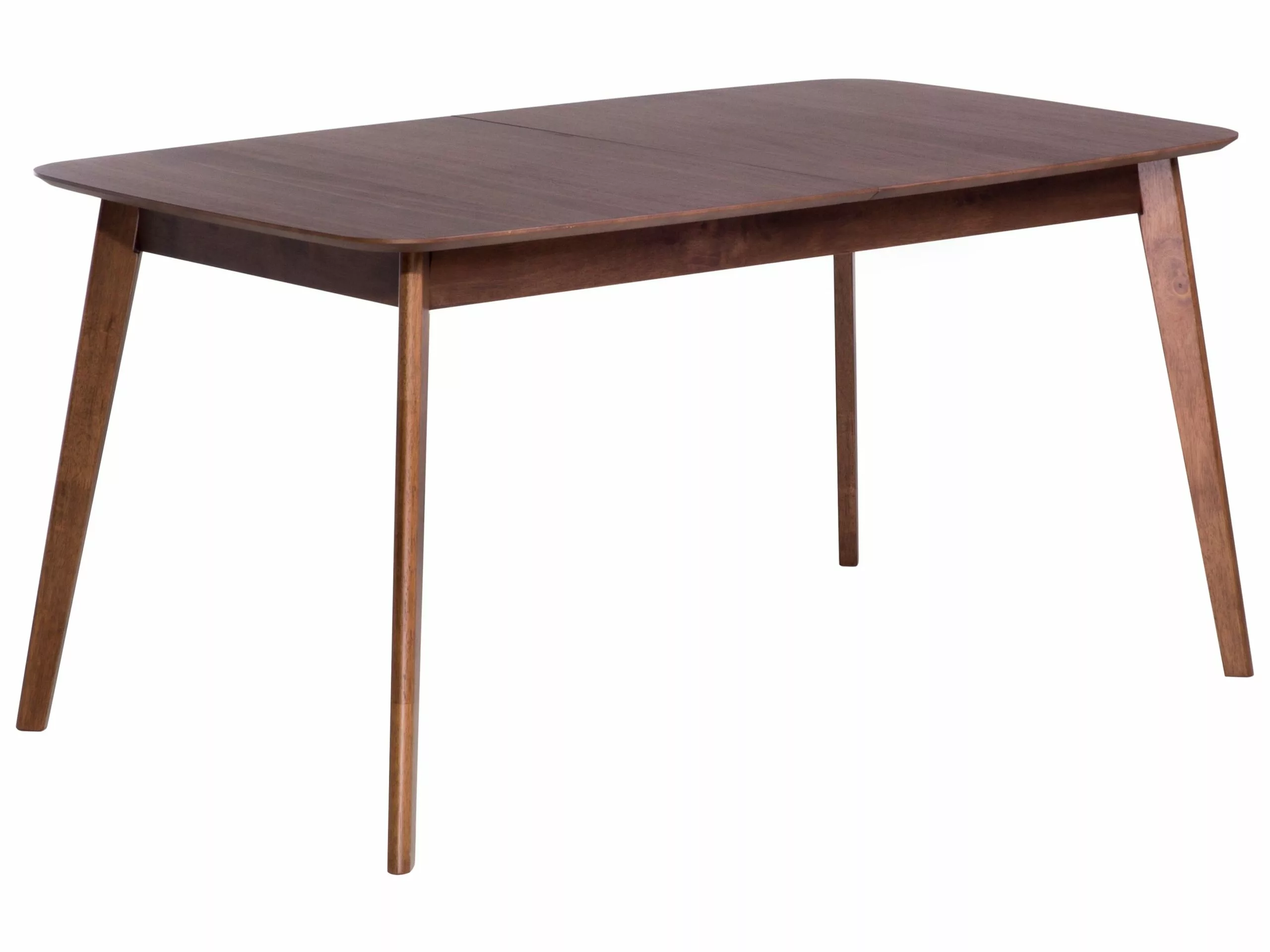 Beliani Mesa De Comedor Extensible Madera Oscura Varios Tamaños MADOX - Imagen 8