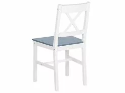 Beliani Conjunto De Comedor 4 Plazas De Madera De Pino Blanco/gris MOANA 16 Beliani Conjunto De Comedor 4 Plazas De Madera De Pino Blanco/gris MOANA -Mesas comercio undef src sa picid 781131 type whitesh image