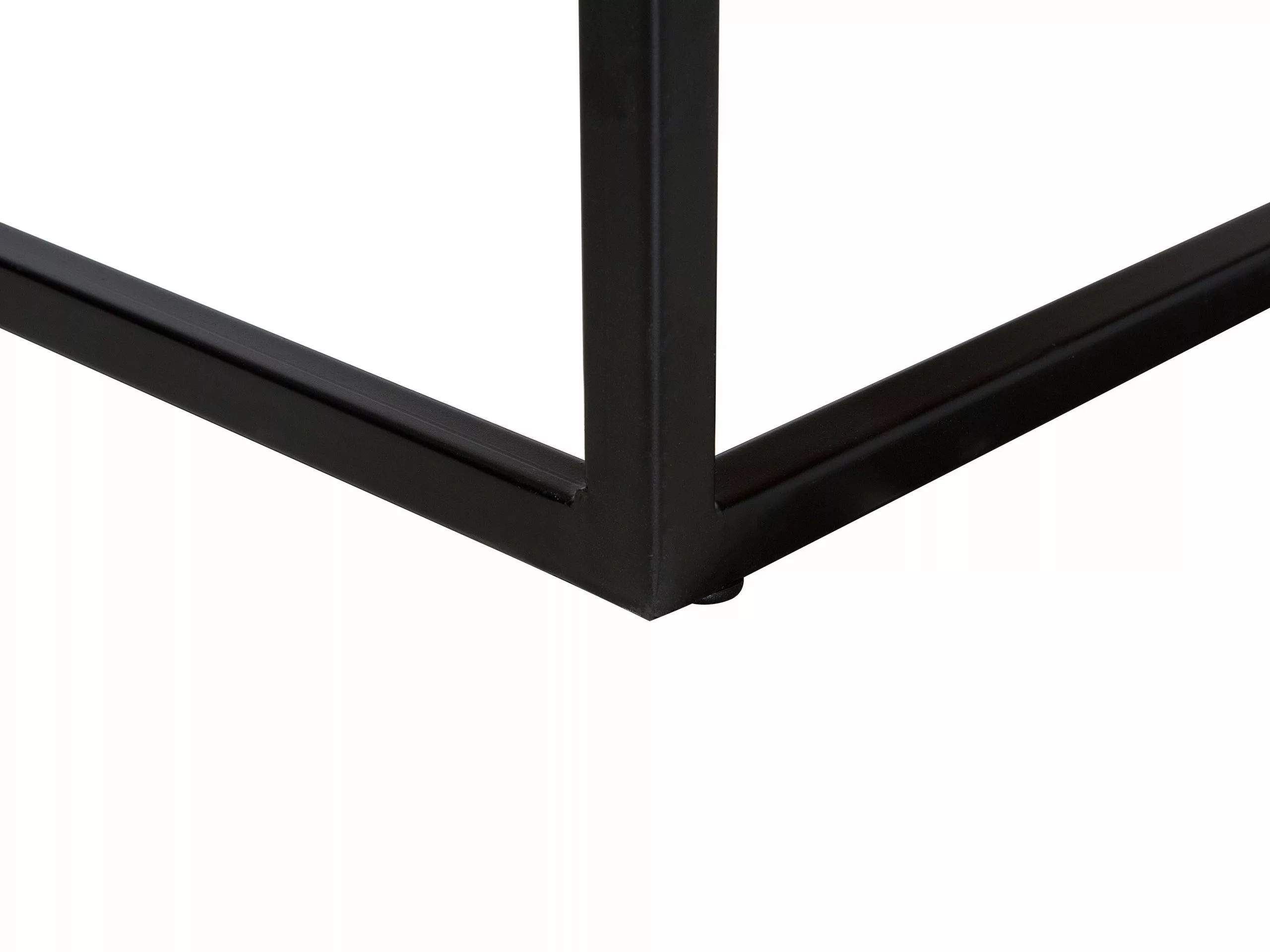 Beliani Mesa De Centro De Madera De Teca Clara 100 X 60 Cm PROVO II - Imagen 9