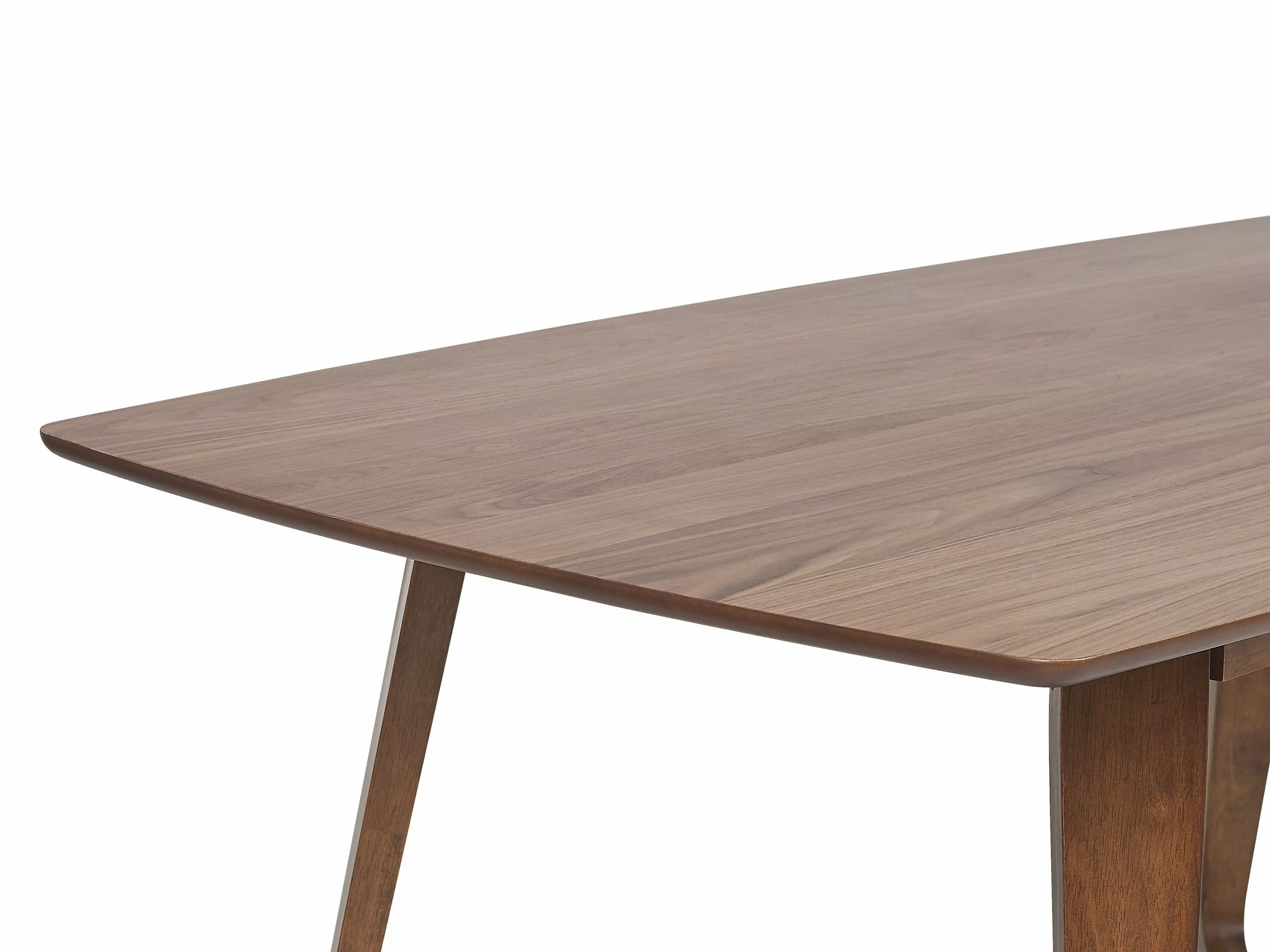 Beliani Mesa De Comedor Madera Oscura 180 X 90 Cm HUXTER 7 Beliani Mesa De Comedor Madera Oscura 180 X 90 Cm HUXTER - Imagen 5