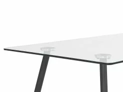 Beliani Mesa De Comedor De Vidrio Templado Transparente/negro 140 X 80 Cm MIDLAND 11 Beliani Mesa De Comedor De Vidrio Templado Transparente/negro 140 X 80 Cm MIDLAND -Mesas comercio undef src sa picid 785947 type whitesh image
