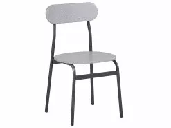 Beliani Conjunto De Comedor 4 Plazas Gris Claro/negro VELDEN 19 Beliani Conjunto De Comedor 4 Plazas Gris Claro/negro VELDEN -Mesas comercio undef src sa picid 785967 type whitesh image