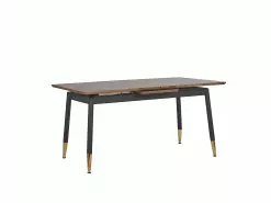 Beliani Mesa De Comedor Extensible Madera Oscura/negro/dorado 160/200 X 90 Cm CALIFORNIA 15 Beliani Mesa De Comedor Extensible Madera Oscura/negro/dorado 160/200 X 90 Cm CALIFORNIA -Mesas comercio undef src sa picid 785975 type whitesh image