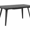 Beliani Mesa De Comedor Extensible Negra 160/200 X 90 Cm IRVINGTON -Mesas comercio undef src sa picid 786003 type whitesh image