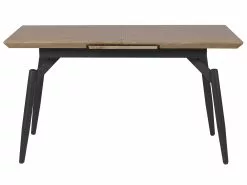 Beliani Mesa De Comedor Extensible Madera Oscura/negro 140/180 X 80 Cm BARBOSA 18 Beliani Mesa De Comedor Extensible Madera Oscura/negro 140/180 X 80 Cm BARBOSA -Mesas comercio undef src sa picid 786547 type whitesh image