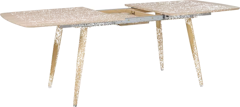 Beliani Mesa De Comedor Extensible Madera Clara 180/210 X 90 Cm HAGA 8 Beliani Mesa De Comedor Extensible Madera Clara 180/210 X 90 Cm HAGA - Imagen 6