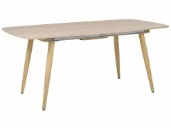 Beliani Mesa De Comedor Extensible Madera Clara 180/210 X 90 Cm HAGA 19 Beliani Mesa De Comedor Extensible Madera Clara 180/210 X 90 Cm HAGA -Mesas comercio undef src sa picid 786564 type whitesh image