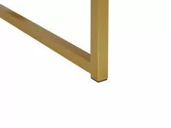 Beliani Mesa Auxiliar Blanco/dorado 40 X 40 Cm LARGO 16 Beliani Mesa Auxiliar Blanco/dorado 40 X 40 Cm LARGO -Mesas comercio undef src sa picid 790548 type whitesh image