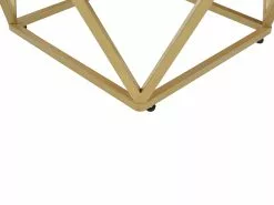 Beliani Mesa Auxiliar Dorado/negro 50 X 50 Cm MALIBU -Mesas comercio undef src sa picid 791589 type whitesh image