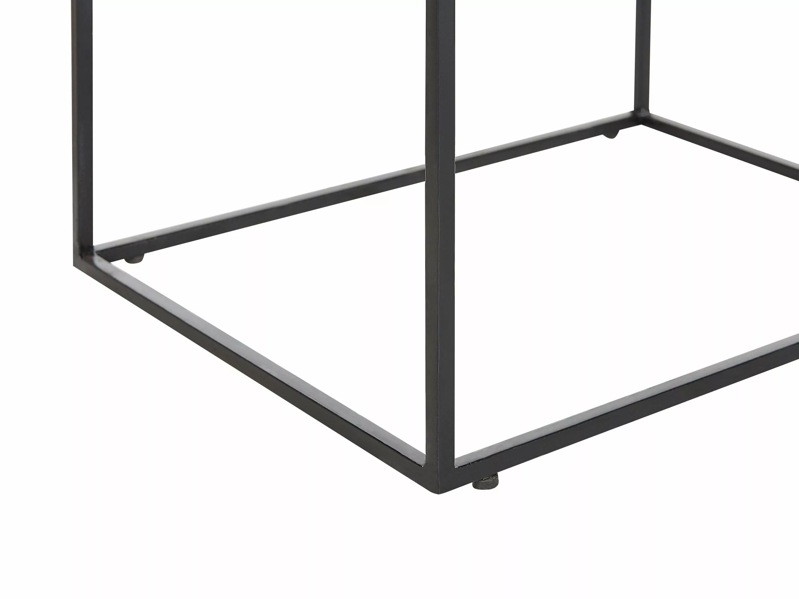 Beliani Conjunto De 3 Mesas De Centro De Jacinto De Agua Beige/natural/negro HAWI - Imagen 10