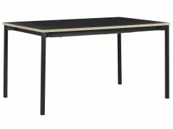 Beliani Mesa De Comedor Extensible Negra Varios Tamaños AVIS -Mesas comercio undef src sa picid 793016 type whitesh image