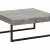 Beliani Mesa De Centro Gris/negro 75 X 75 Cm DELUZ 1 Beliani Mesa De Centro Gris/negro 75 X 75 Cm DELUZ -Mesas comercio undef src sa picid 795670 type whitesh image