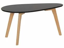 Beliani Conjunto De 2 Mesas De Centro Negro/madera Clara FLY III -Mesas comercio undef src sa picid 818316 type whitesh image