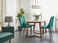 Beliani Mesa De Comedor Madera Oscura 180 X 90 Cm HUXTER 12 Beliani Mesa De Comedor Madera Oscura 180 X 90 Cm HUXTER -Mesas comercio undef src sa picid 820088 type whitesh image