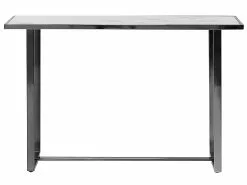 Beliani Consola De Vidrio Templado Blanco/plateado 120 X 40 Cm PLANO 11 Beliani Consola De Vidrio Templado Blanco/plateado 120 X 40 Cm PLANO -Mesas comercio undef src sa picid 823497 type whitesh image