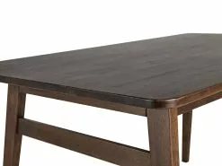 Beliani Mesa De Comedor De Madera De Caucho Oscura 140 X 85 Cm VENTERA -Mesas comercio undef src sa picid 832103 type whitesh image