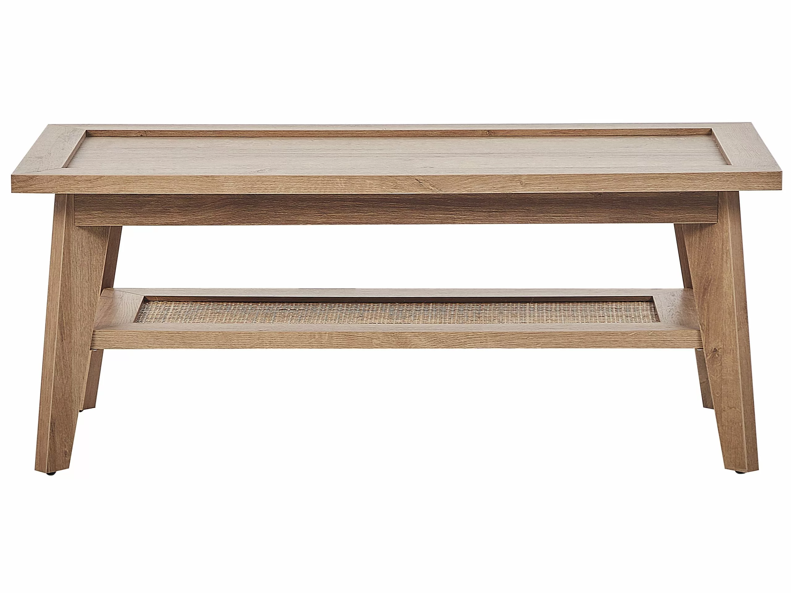 Beliani Mesa De Centro Madera Clara 100 X 50 Cm SIMLA 7 Beliani Mesa De Centro Madera Clara 100 X 50 Cm SIMLA - Imagen 5