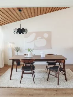 Beliani Mesa De Comedor Madera Oscura Varios Tamaños MADOX -Mesas comercio undef src sa picid 835886 type whitesh image