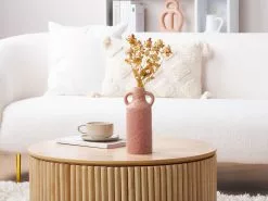 Beliani Mesa De Centro Madera Clara ⌀ 70 Cm KIRKWOOD -Mesas comercio undef src sa picid 845784 type color image