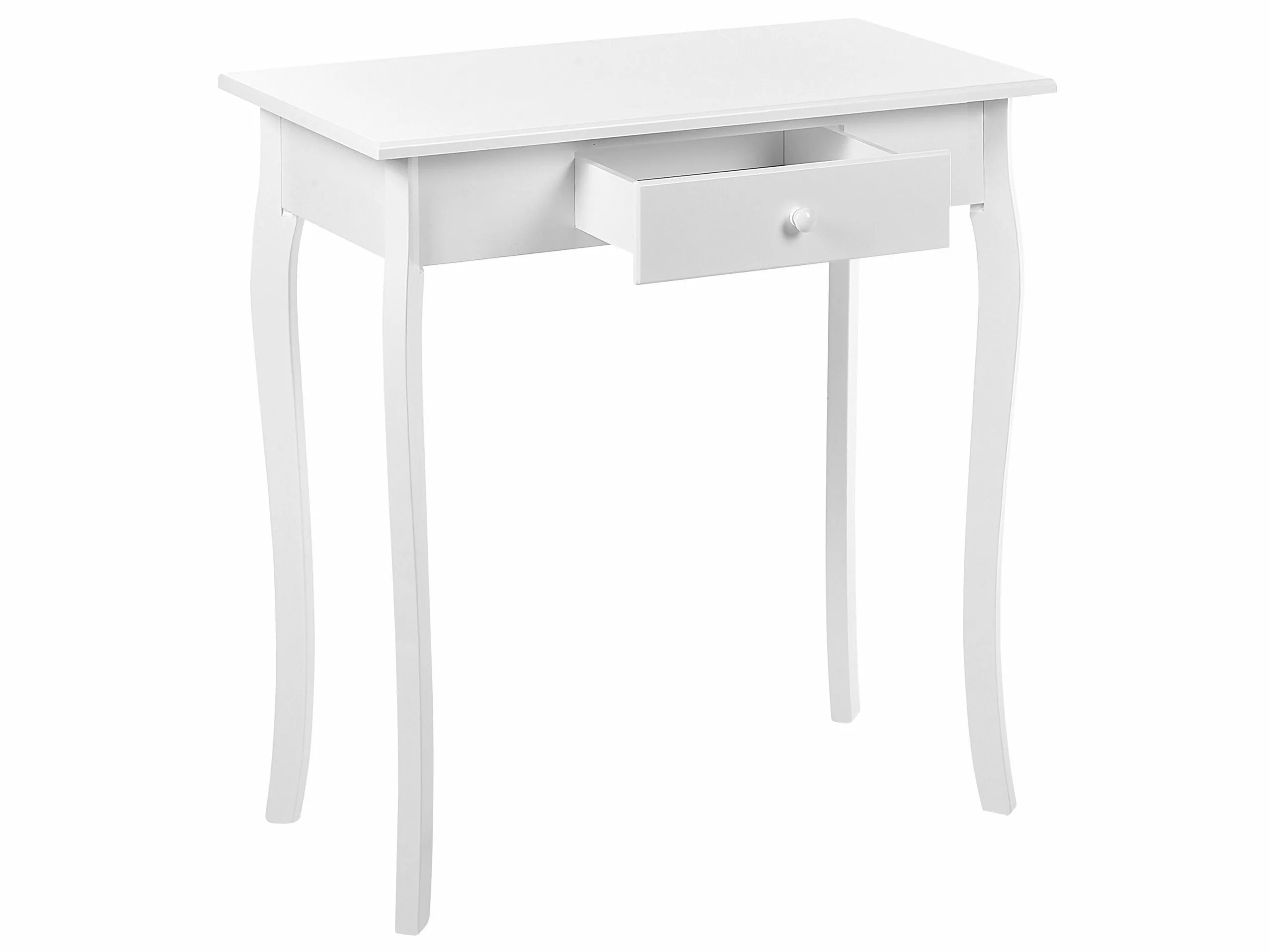 Beliani Consola Blanca 75 X 40 Cm ALBIA - Imagen 6