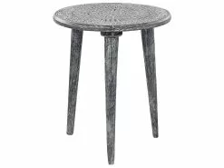 Beliani Conjunto De 2 Mesas De Madera De Mango Gris JATRA -Mesas comercio undef src sa picid 852302 type whitesh image